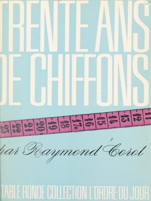 cover image of Trente ans de chiffons